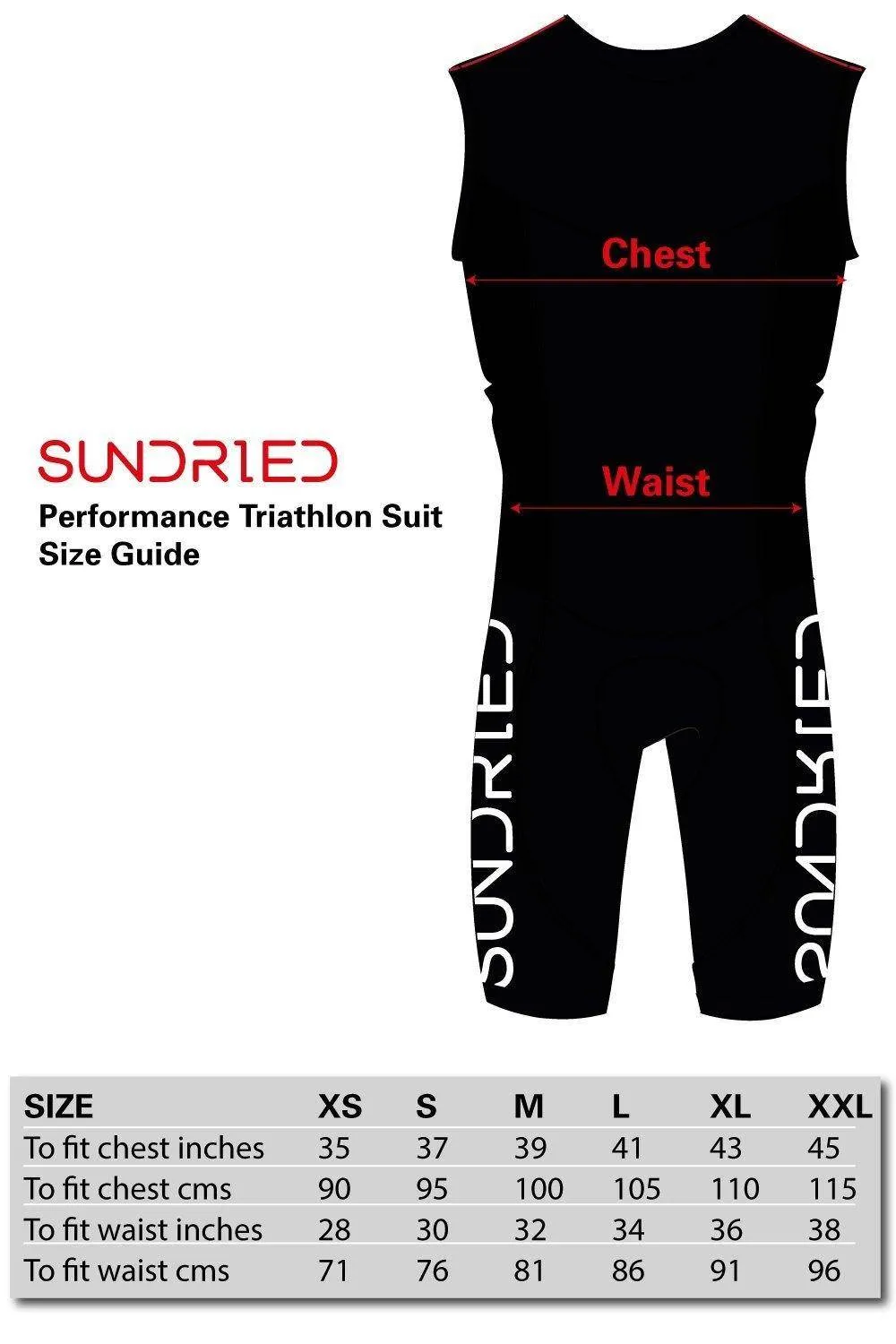 Sundried Men's Performance Tri Suit