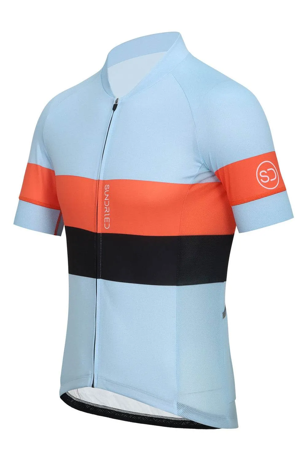 Sundried Sky Stripe Men's Short Sleeve Cycle Jersey