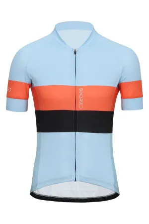 Sundried Sky Stripe Men's Short Sleeve Cycle Jersey
