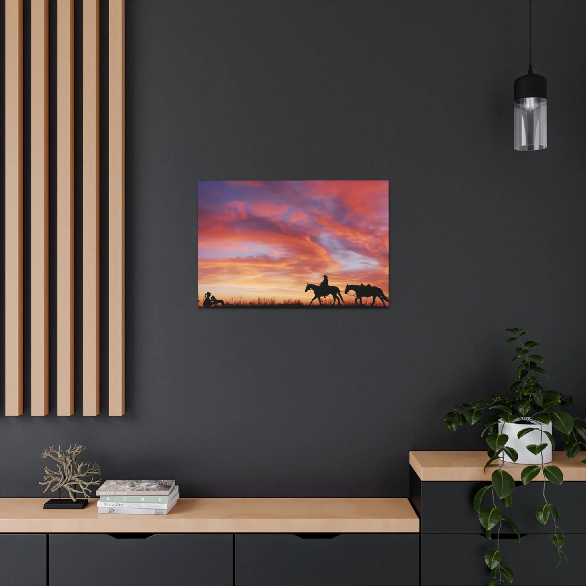 Sunset Riders Canvas