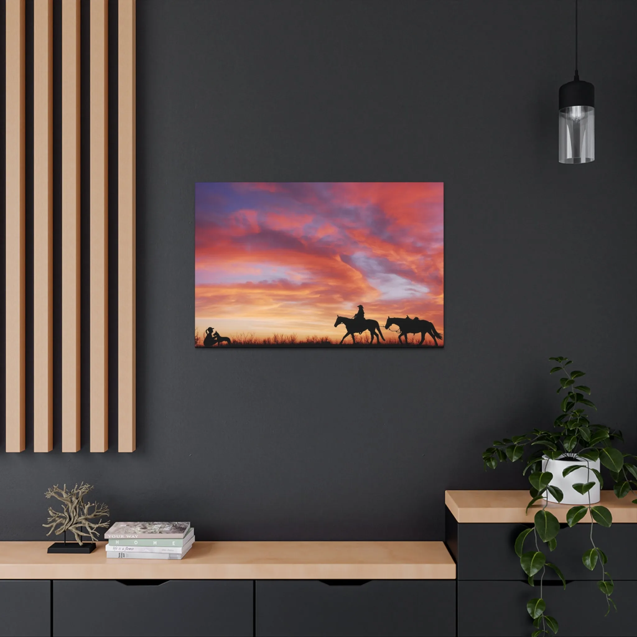 Sunset Riders Canvas
