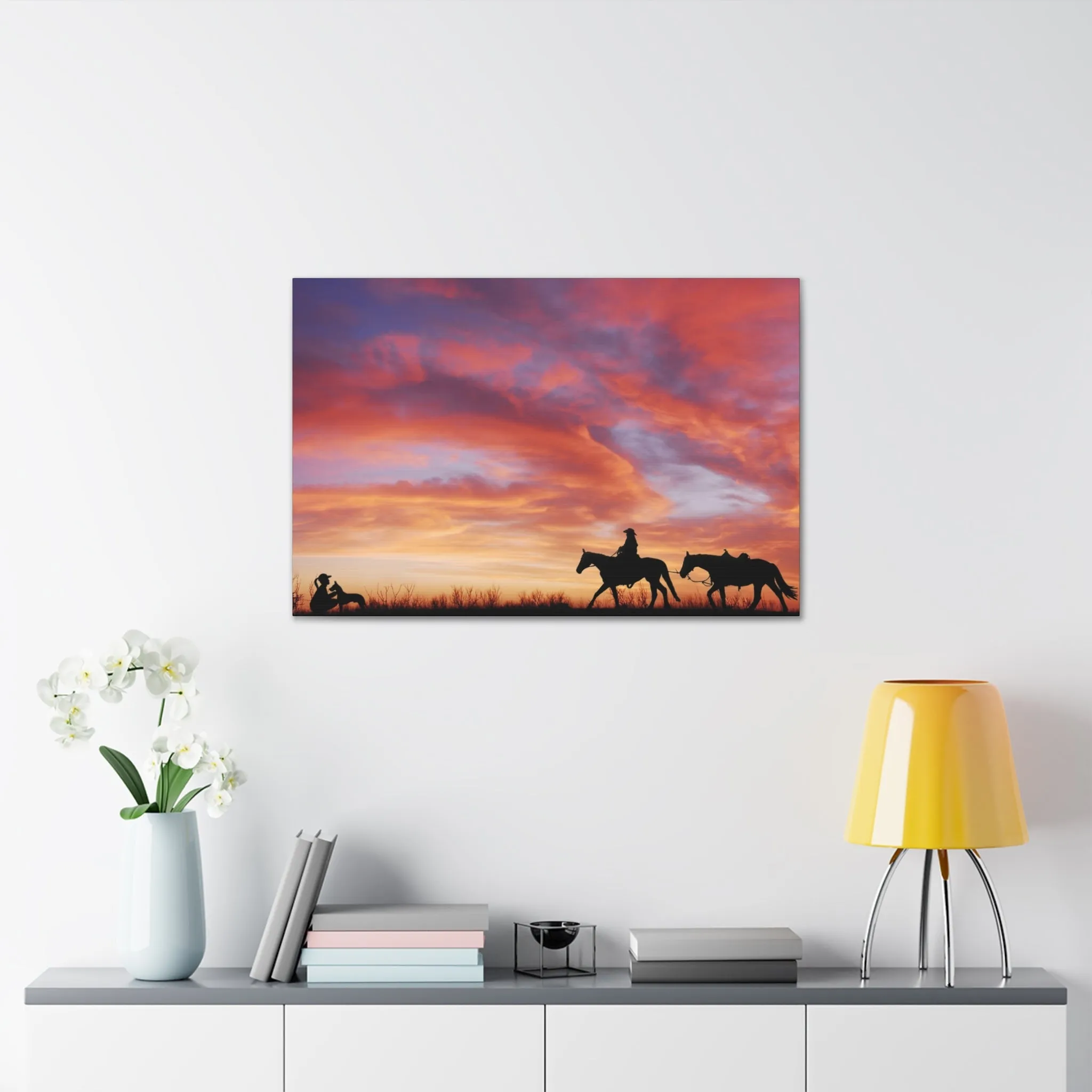 Sunset Riders Canvas