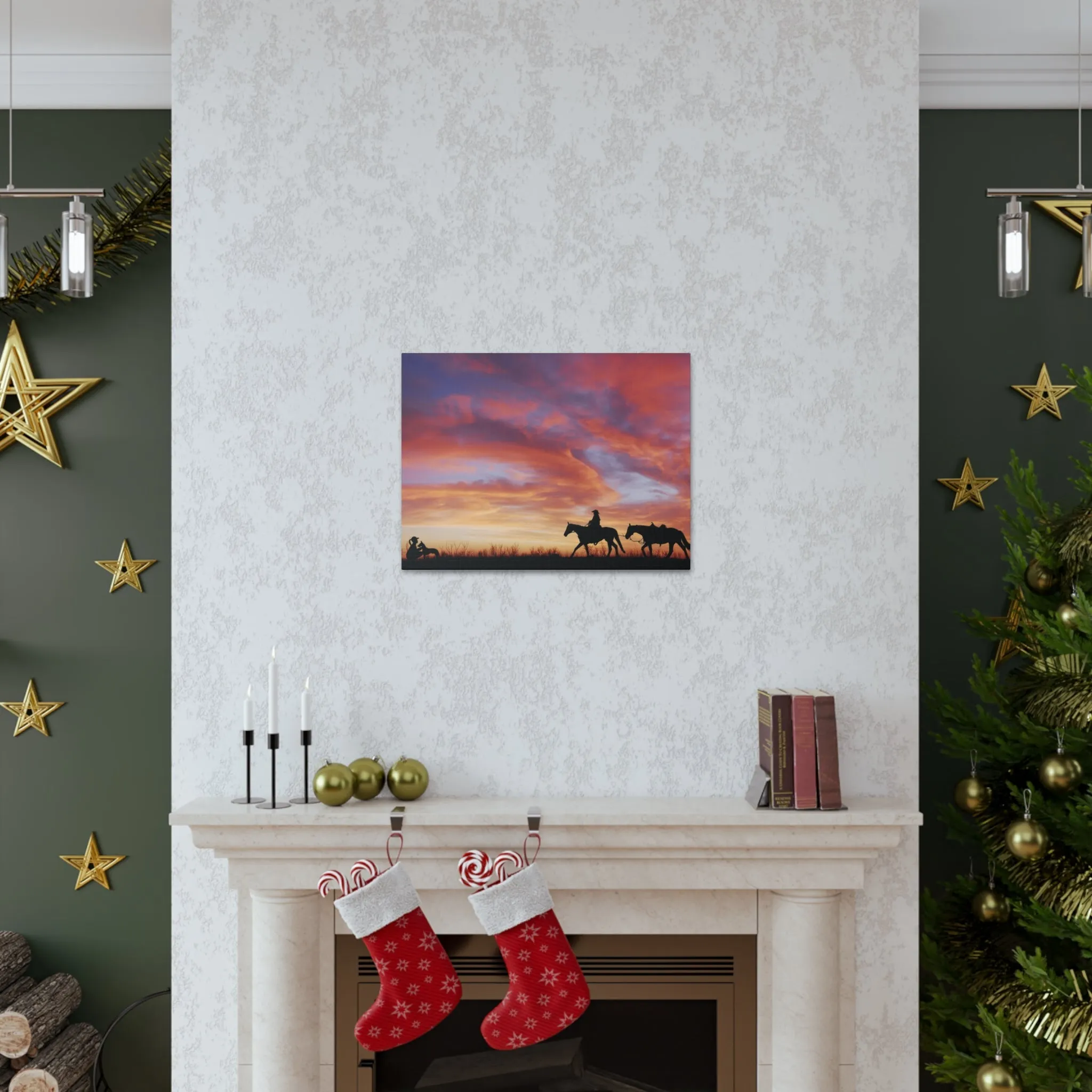Sunset Riders Canvas