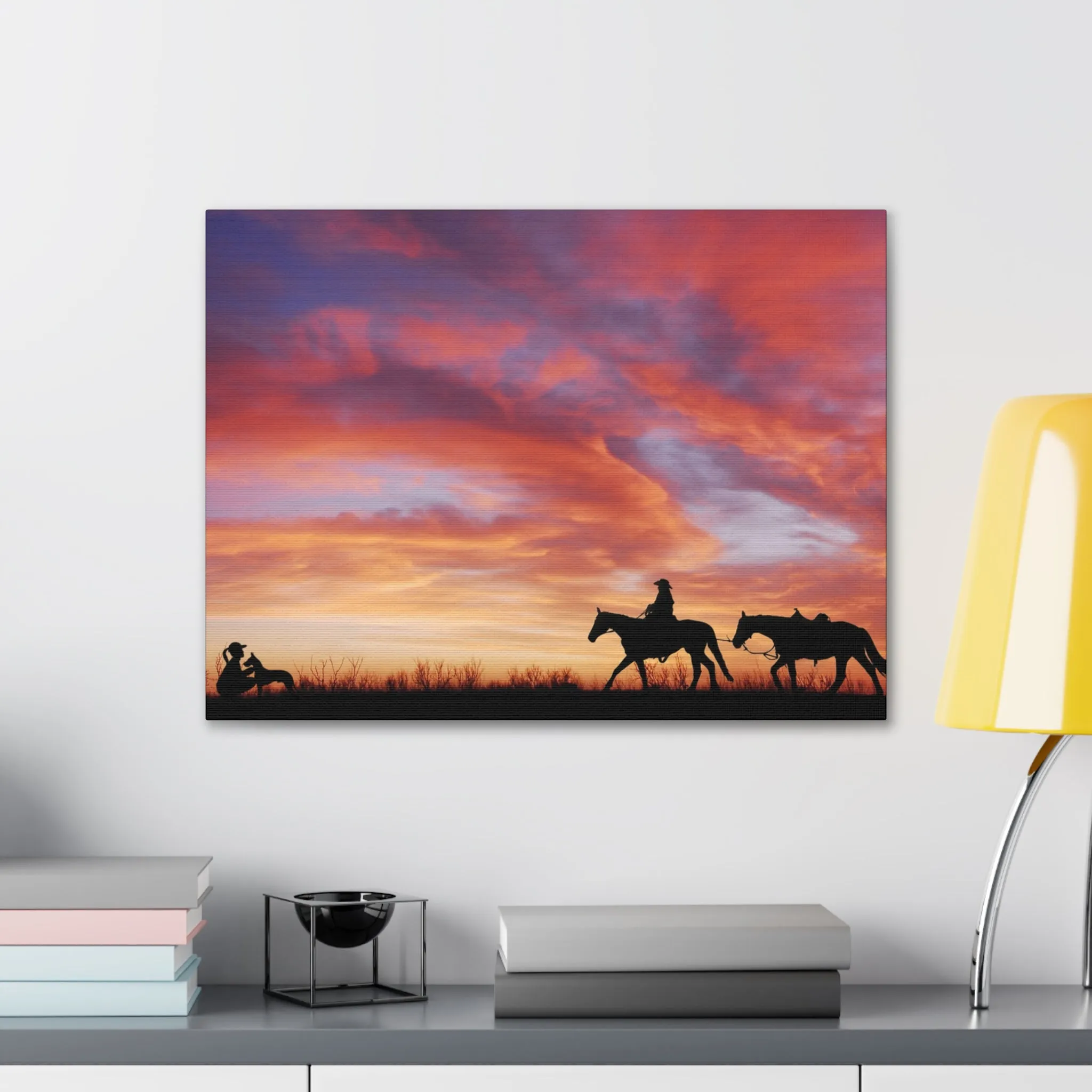 Sunset Riders Canvas