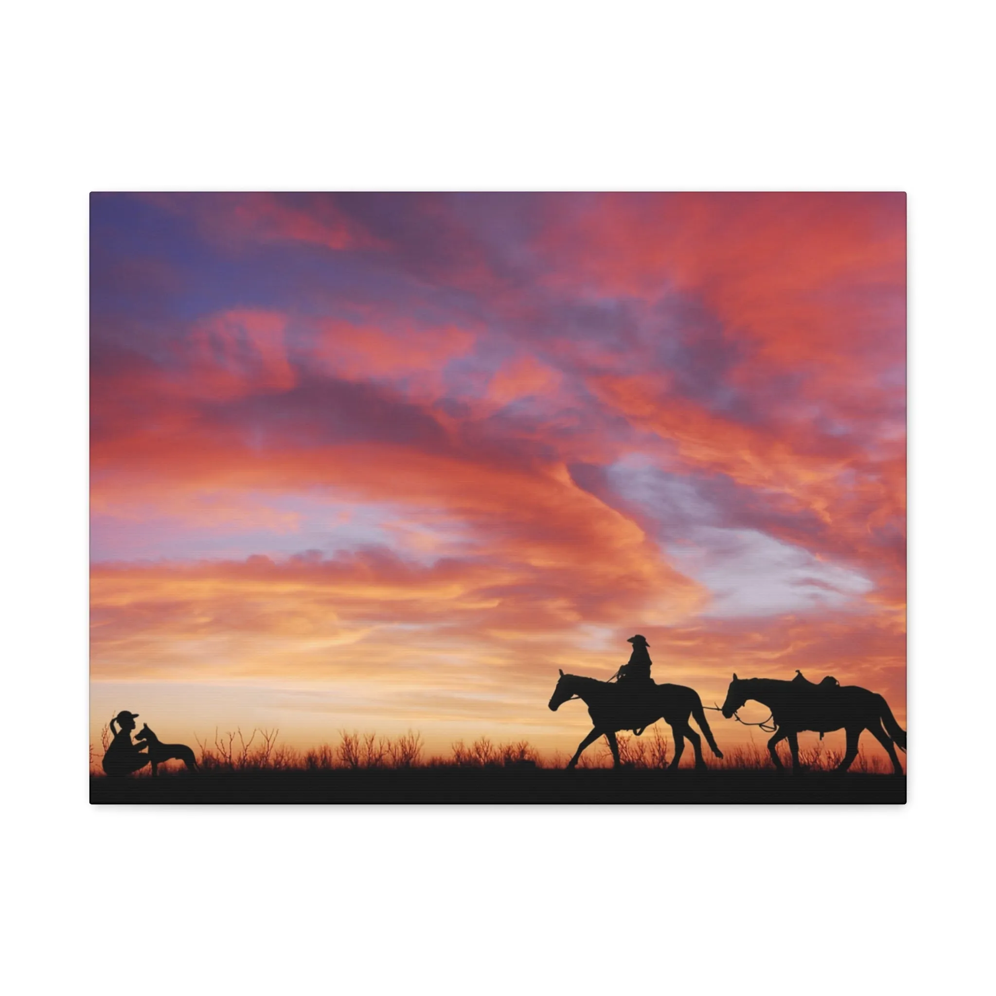 Sunset Riders Canvas