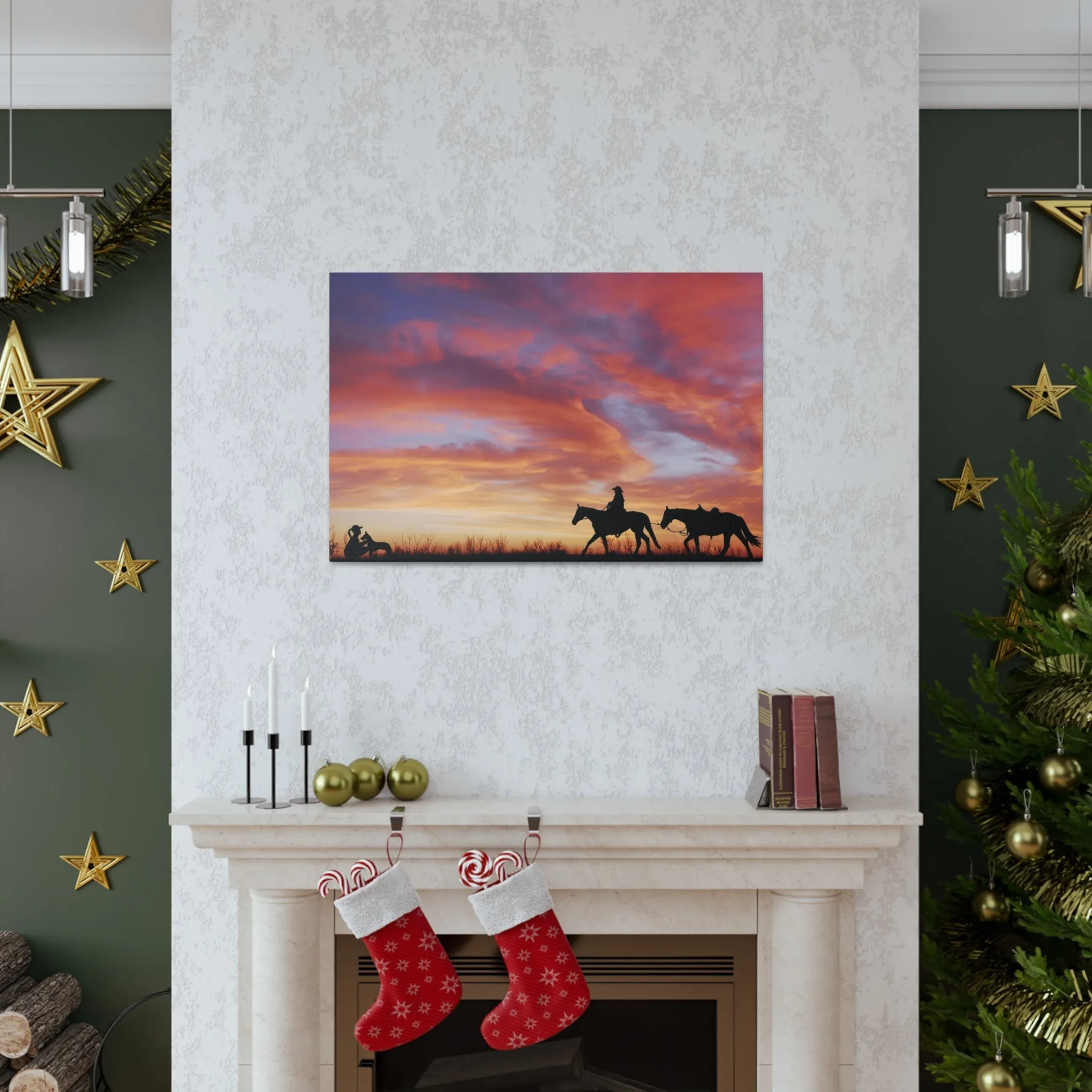Sunset Riders Canvas