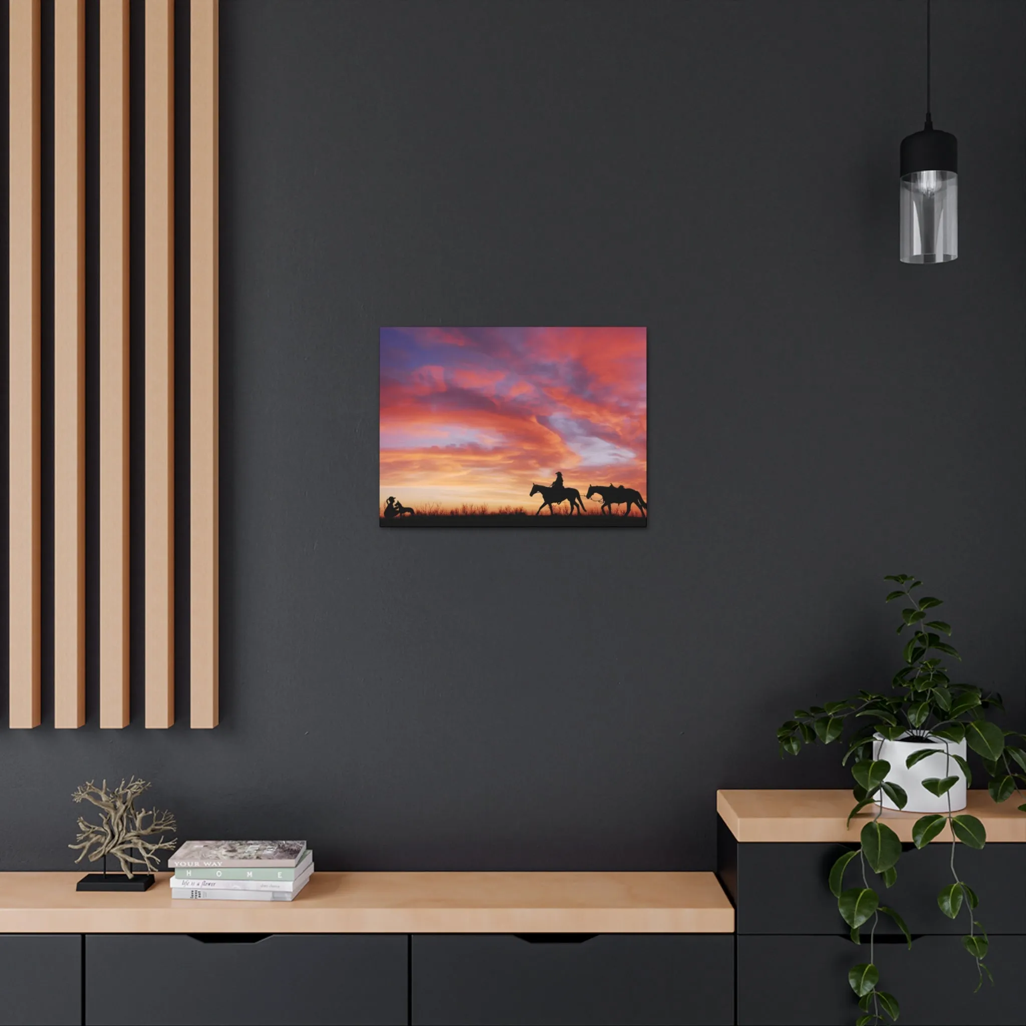 Sunset Riders Canvas