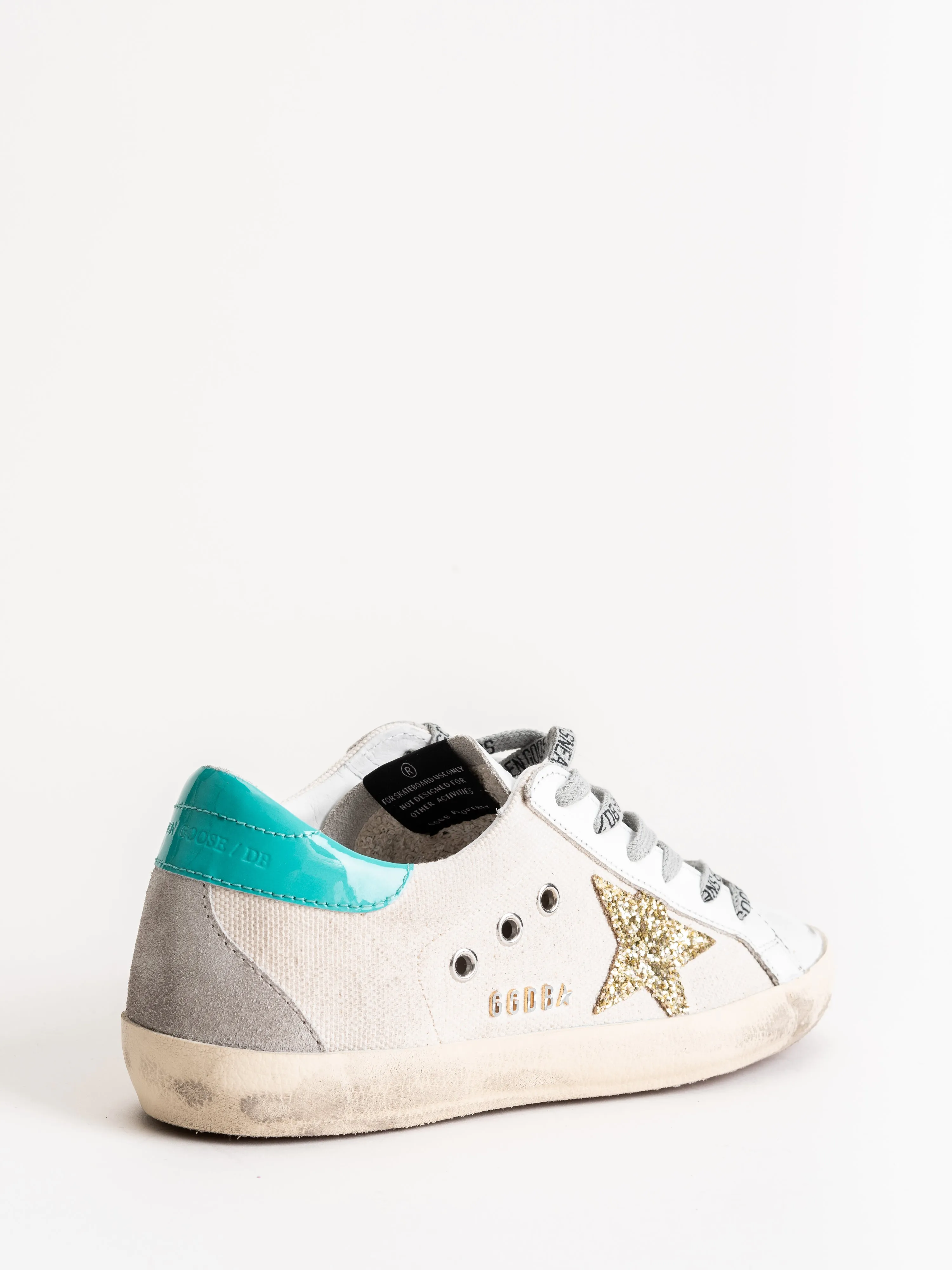 superstar sneakers - natural canvas