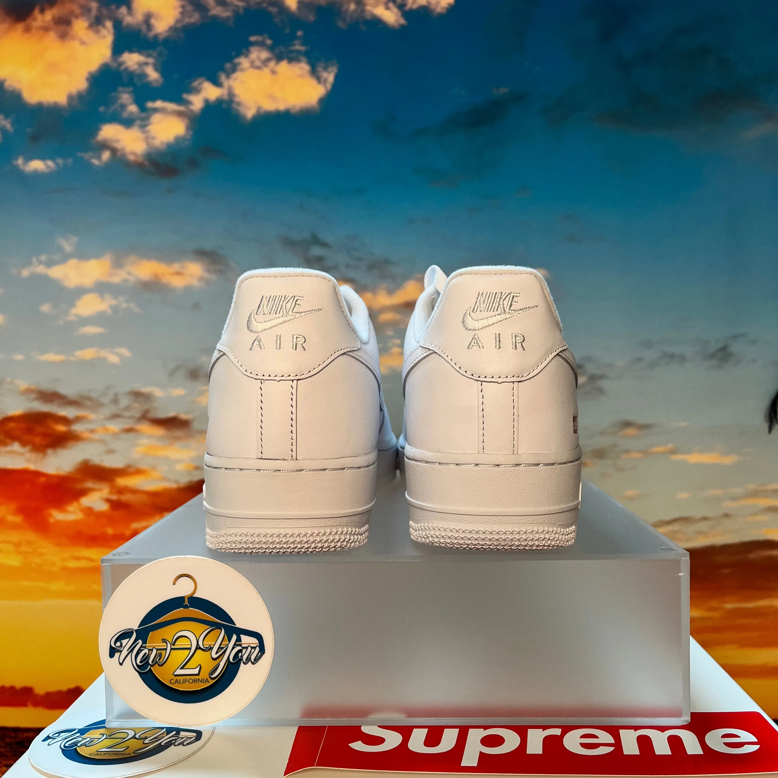 Supreme x Air Force 1 Low 'Box Logo - White