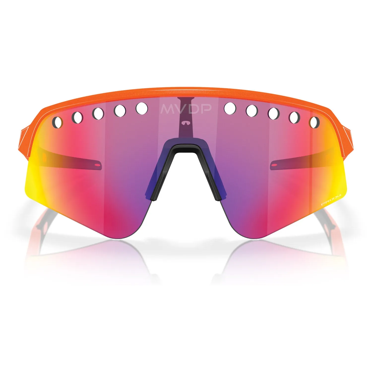 Sutro Lite Sweep Sunglasses MVDP Orange Sparkle - Prizm Road Lens
