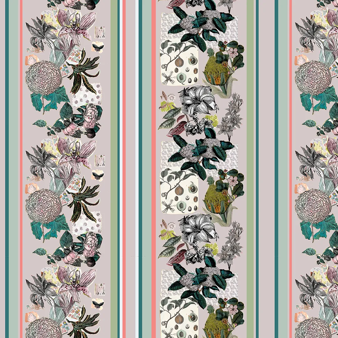 Suwannee Stripe, Hibiscus