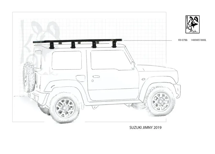 Suzuki Jimny K9 Roof Racks Expedition Quality