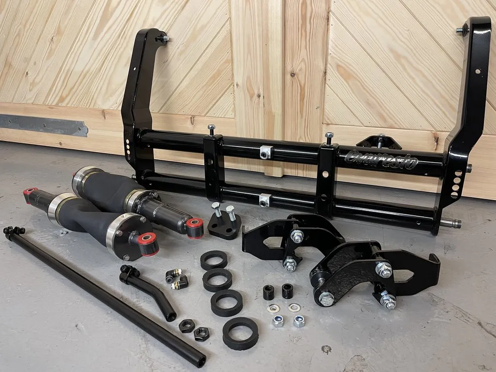 T1 Beetle/Ghia '59-'65 Premium Complete Air Ride System - Bolt on