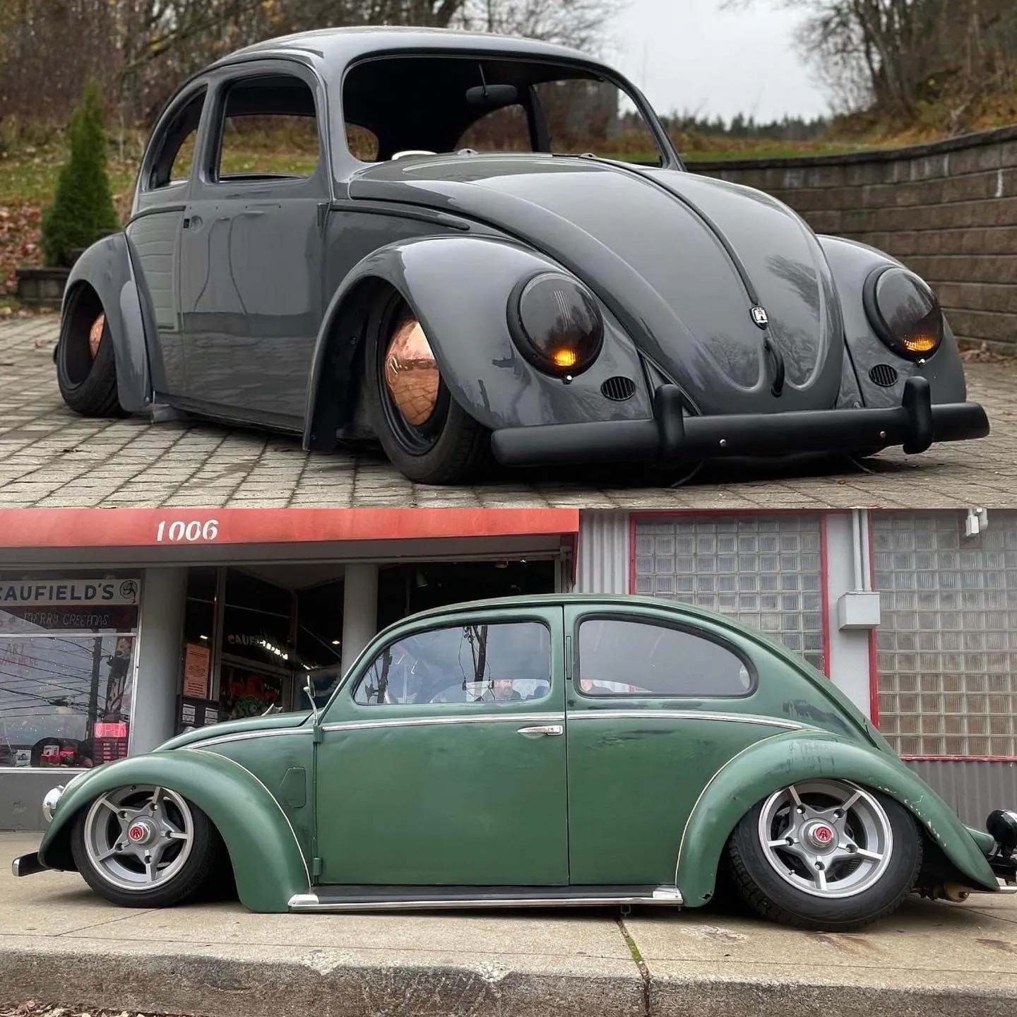 T1 Beetle/Ghia '66- Premium Complete Air Ride System - Bolt on