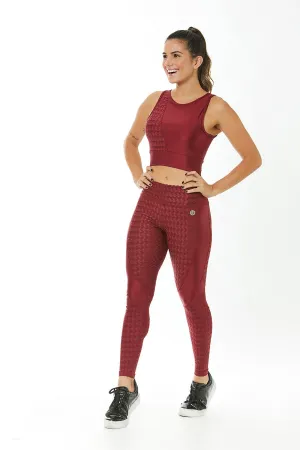 TETRIS RIB CROPPED TANK