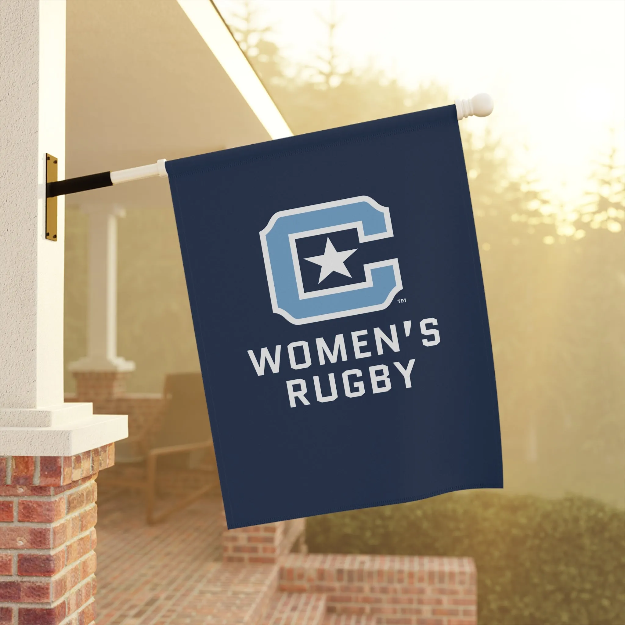 The Citadel Block C, Sports -Women's Rugby, Garden & House Banner