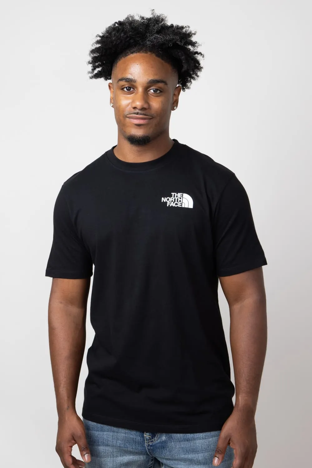 The North Face Box Logo T-Shirt for Men in Black | NF0A812H-KY4
