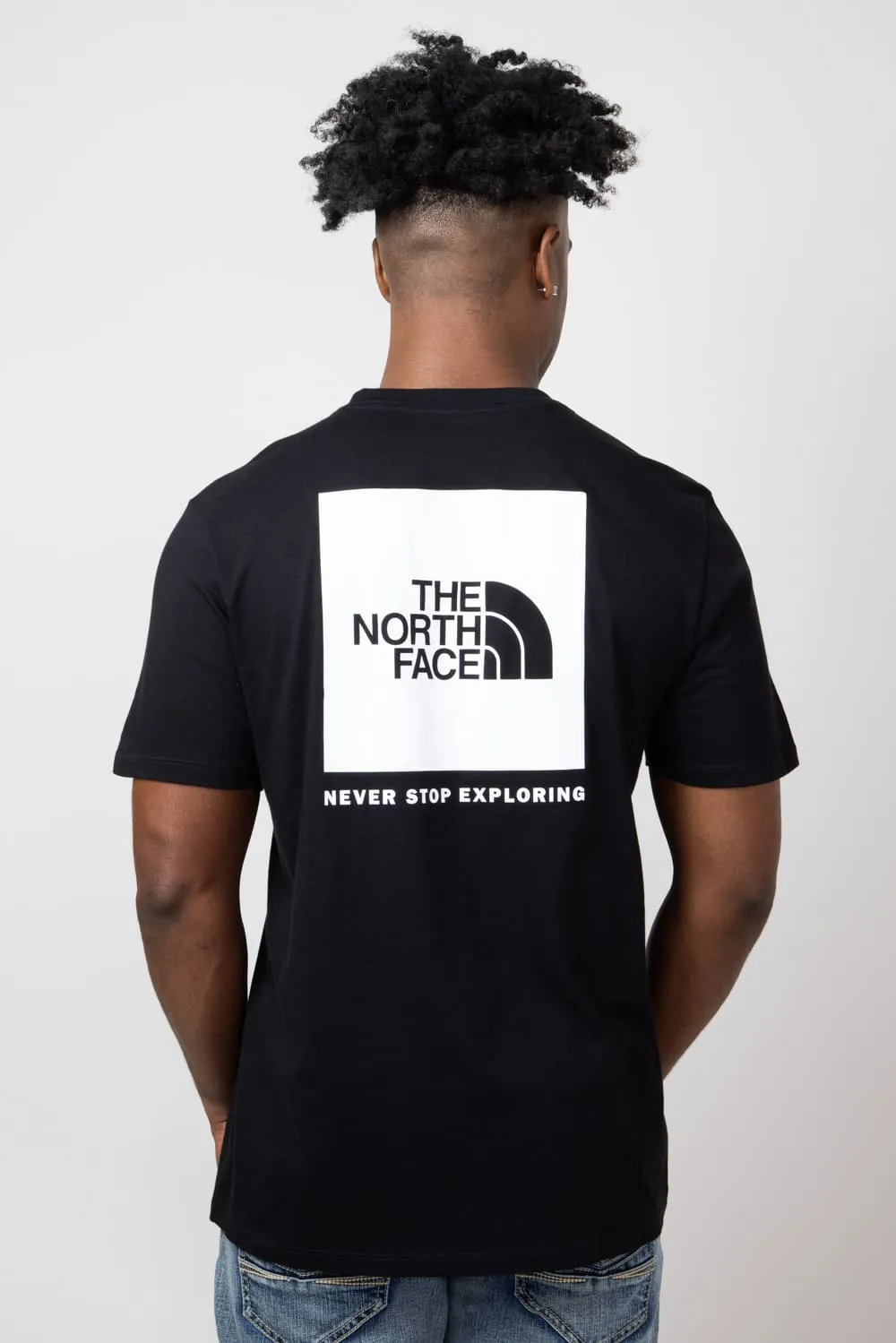 The North Face Box Logo T-Shirt for Men in Black | NF0A812H-KY4
