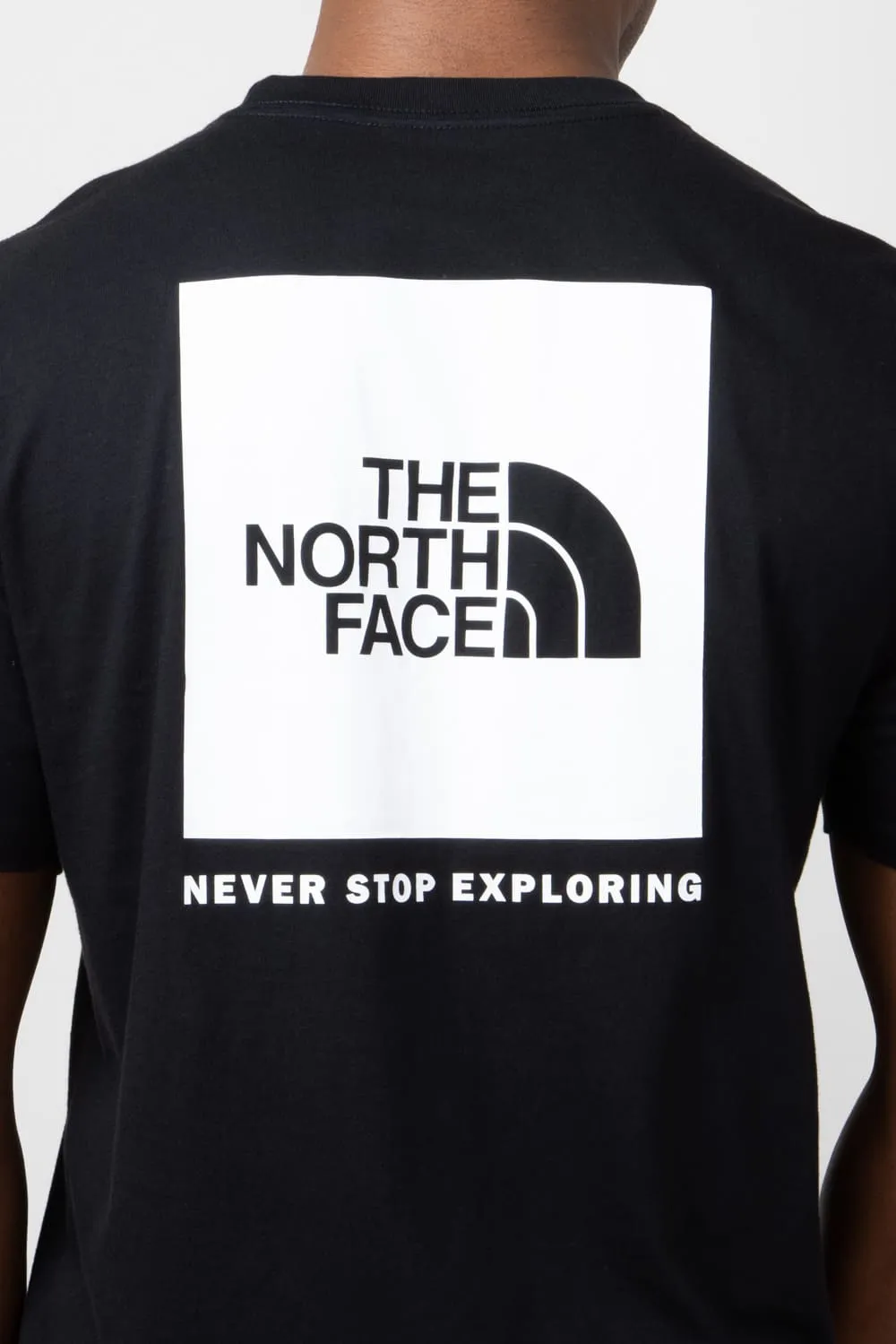 The North Face Box Logo T-Shirt for Men in Black | NF0A812H-KY4