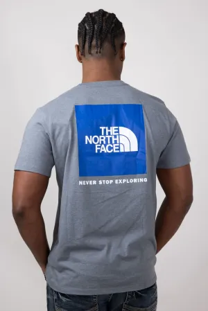 The North Face Box Logo T-Shirt for Men in Grey | NF0A812H-L28-GRY