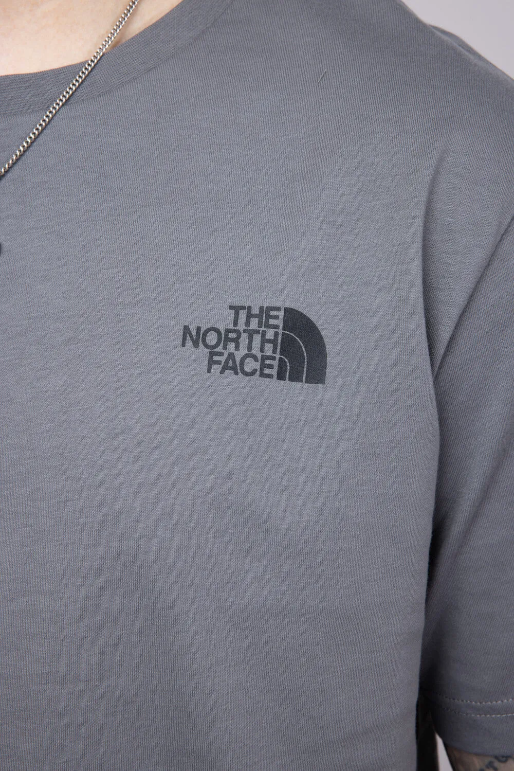 The North Face Celebration Box Graphic T-Shirt for Men in Grey | NF0A87NV-0UZ-GREY