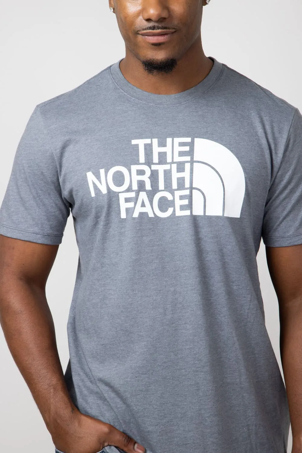 The North Face Half Dome T-Shirt for Men in Dark Grey | NF0A812M-GAZ