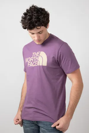 The North Face Half Dome T-Shirt for Men in Midnight Mauve | NF0A812M-1NI-PRPL