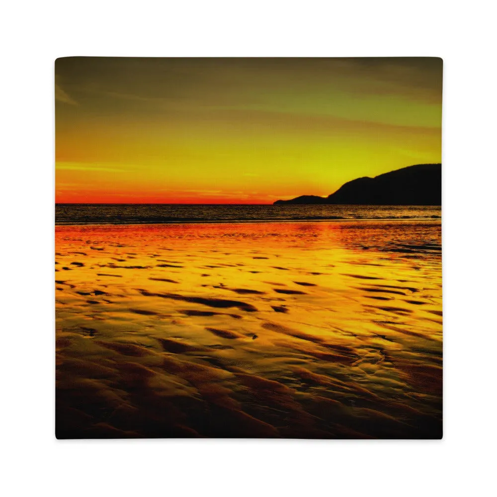 The Sunset Shore Premium Feel Pillowcase