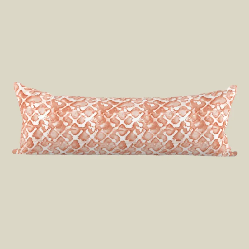 Throw Pillow <br/> Ceplok, Cinnamon