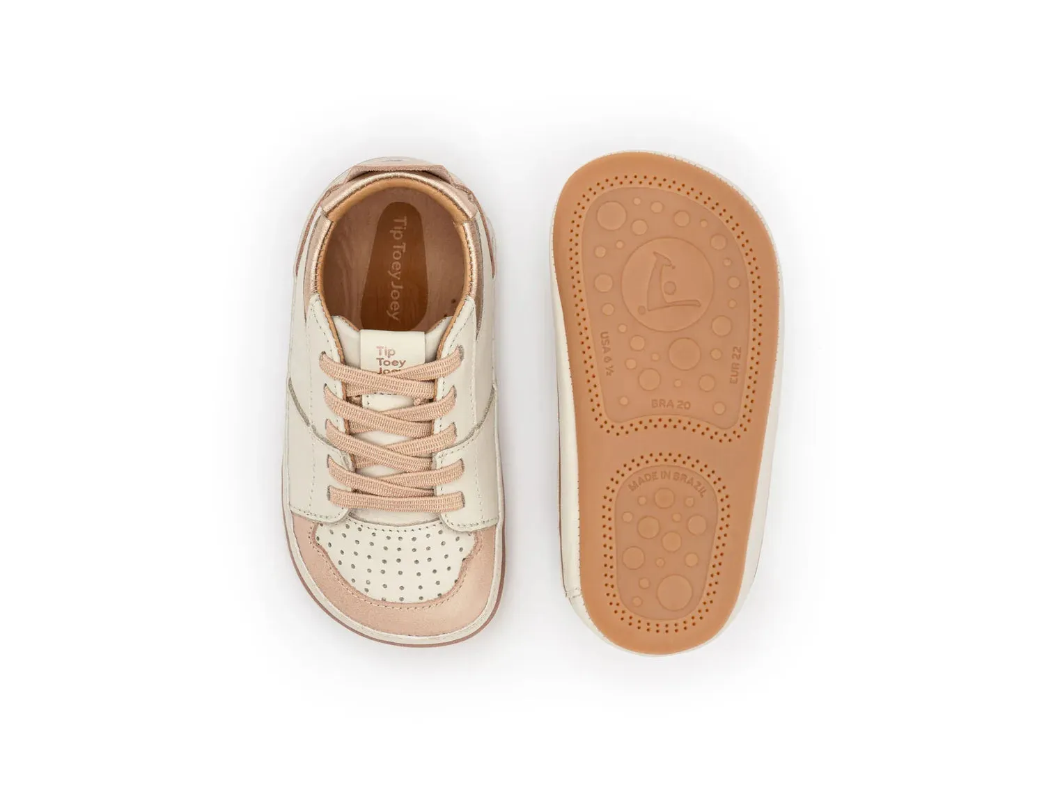 Tip Toey Joey - Ollie - Tapioca, Candy Dream, Metalic Salmon