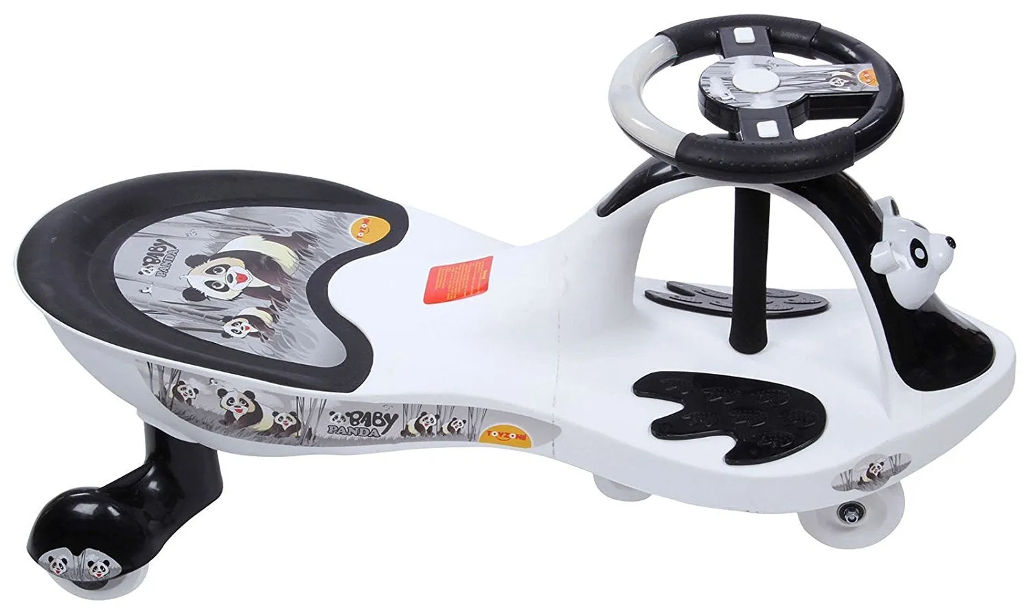 Toyzone Baby Panda Free Wheel Magic Car, Colors May Vary