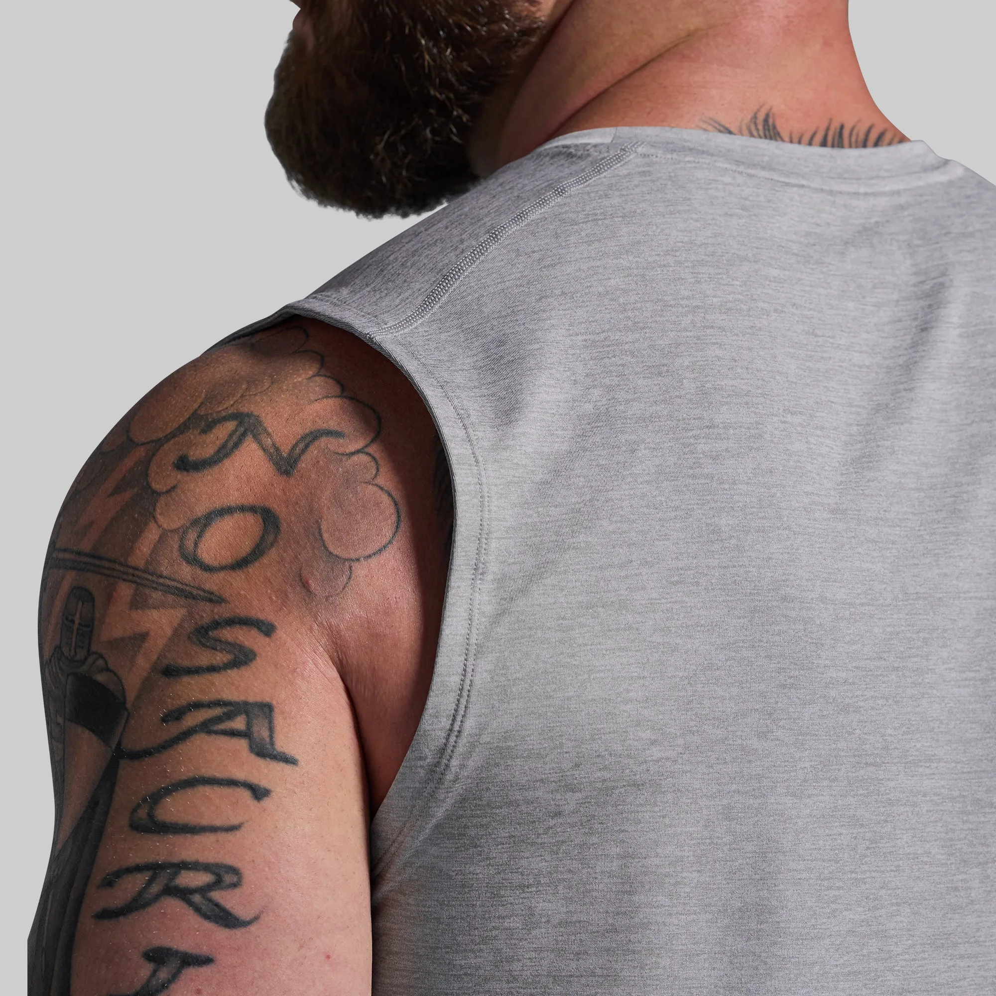 Training Muscle Tank (Light Heather Grey)