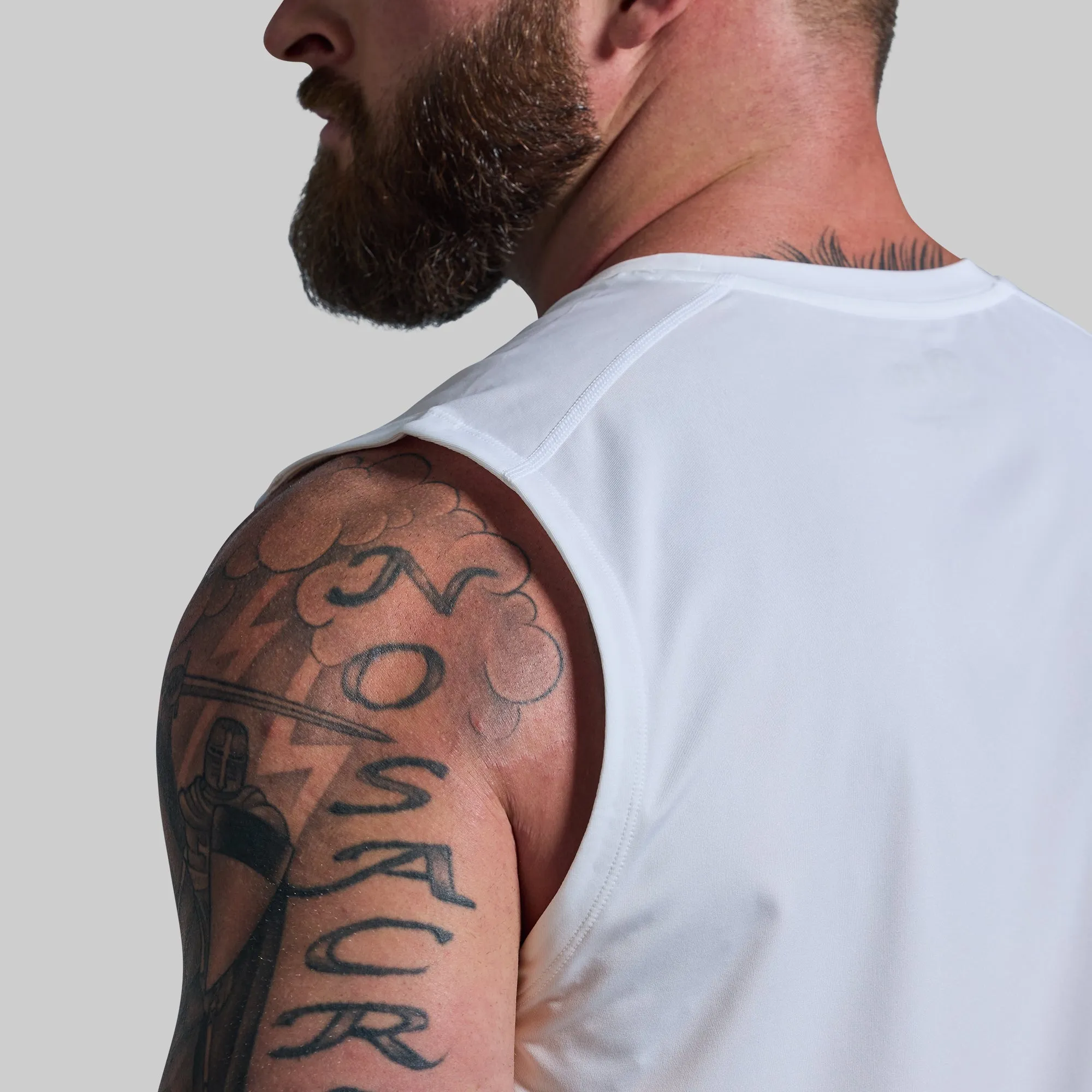 Training Muscle Tank (White)
