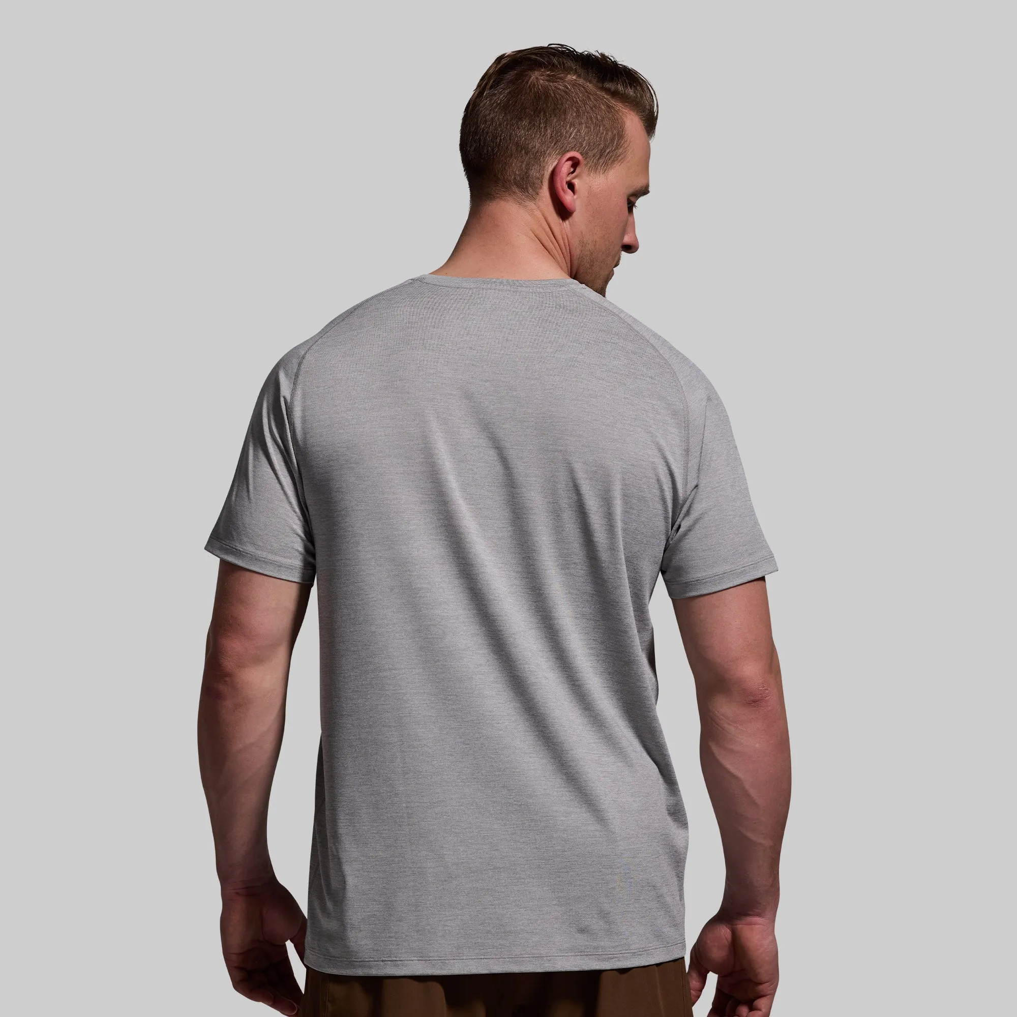 Training Tee (Light Heather Grey)
