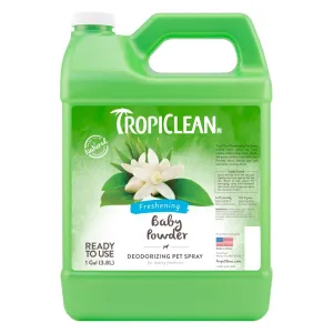 TropiClean Baby Powder Deodorizer Refill (1-gallon bottle)