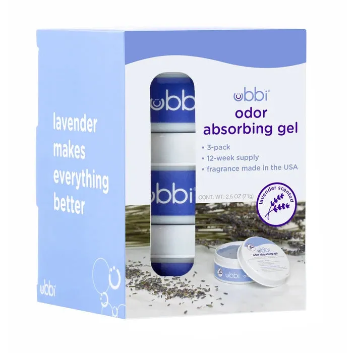 Ubbi Odour Absorbing Gel - 3 PK