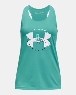 Under Armour Girls' UA Tech™ Big Logo Graphic Tank