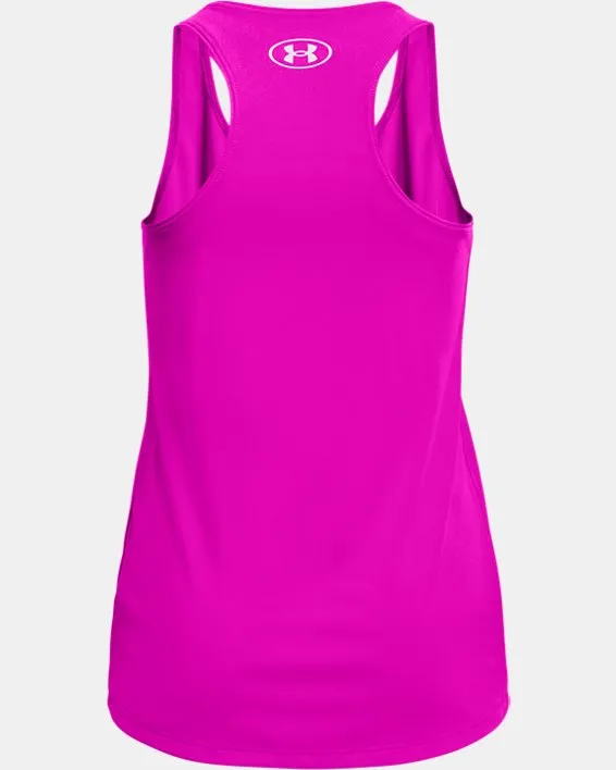 Under Armour Girls' UA Tech™ Big Logo Graphic Tank