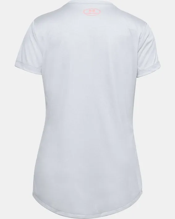Under Armour Girls' UA Tech™ Branded Short Sleeve