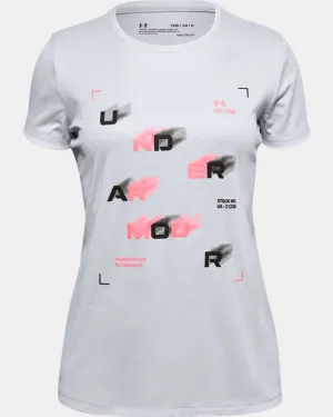Under Armour Girls' UA Tech™ Branded Short Sleeve
