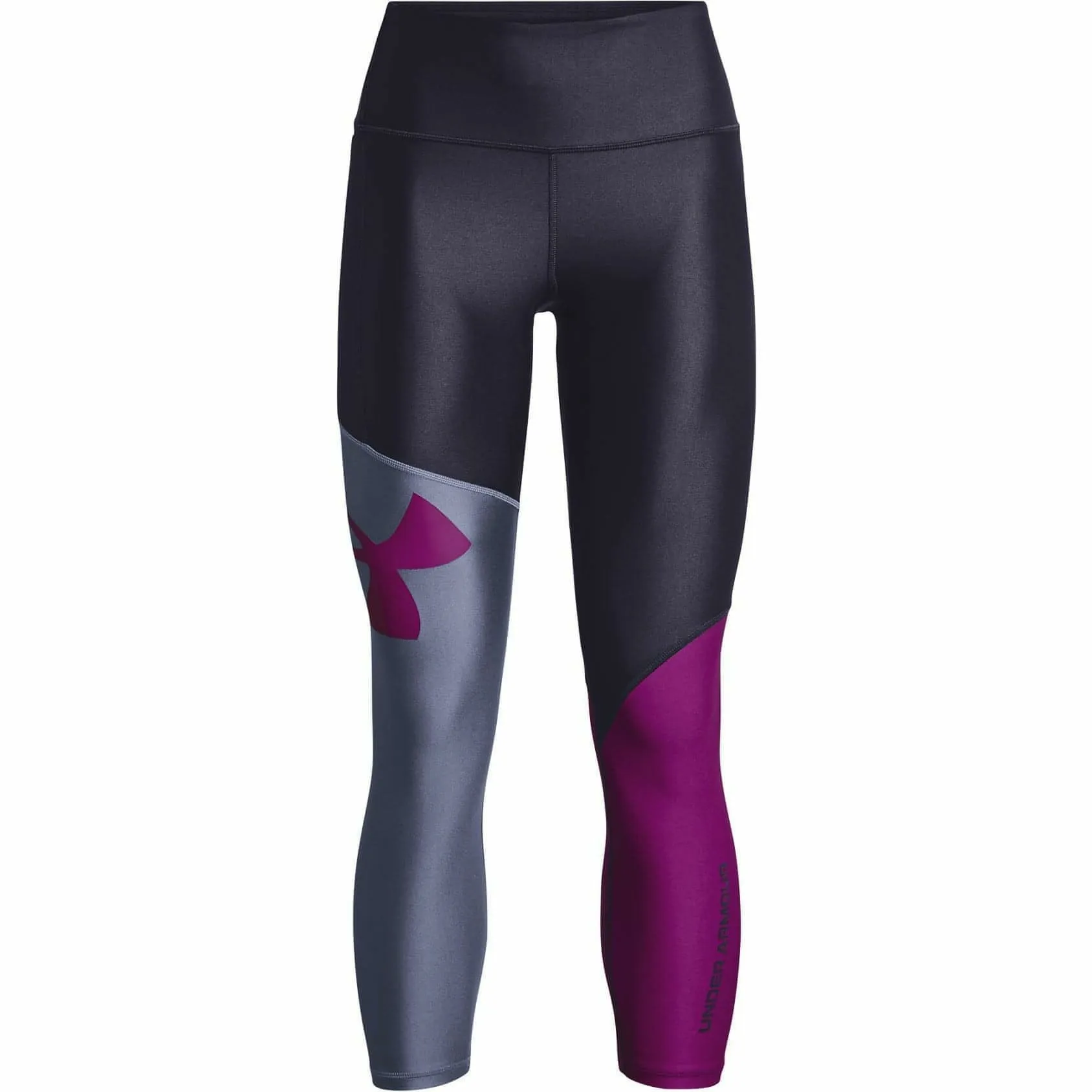 Under Armour HeatGear Womens 7/8 Training Tights - Purple