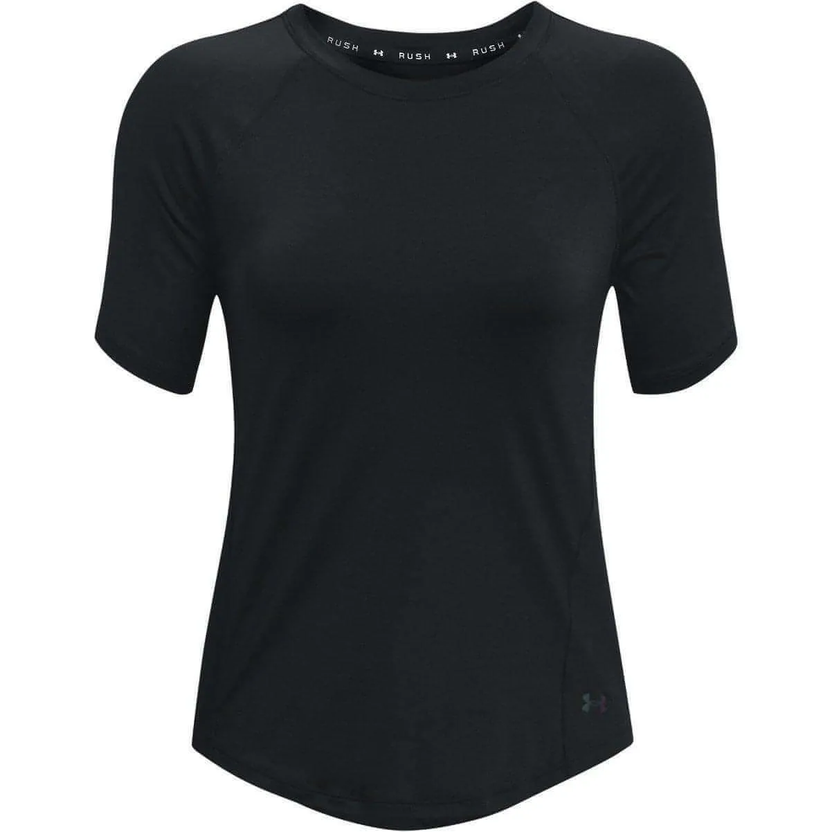 Under Armour Rush Short Sleeve Womens Training Top - Black
