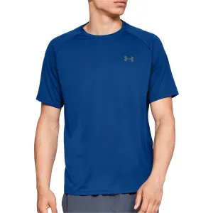 Under Armour Tech 2.0 Short Sleeve Mens Training Top - Blue