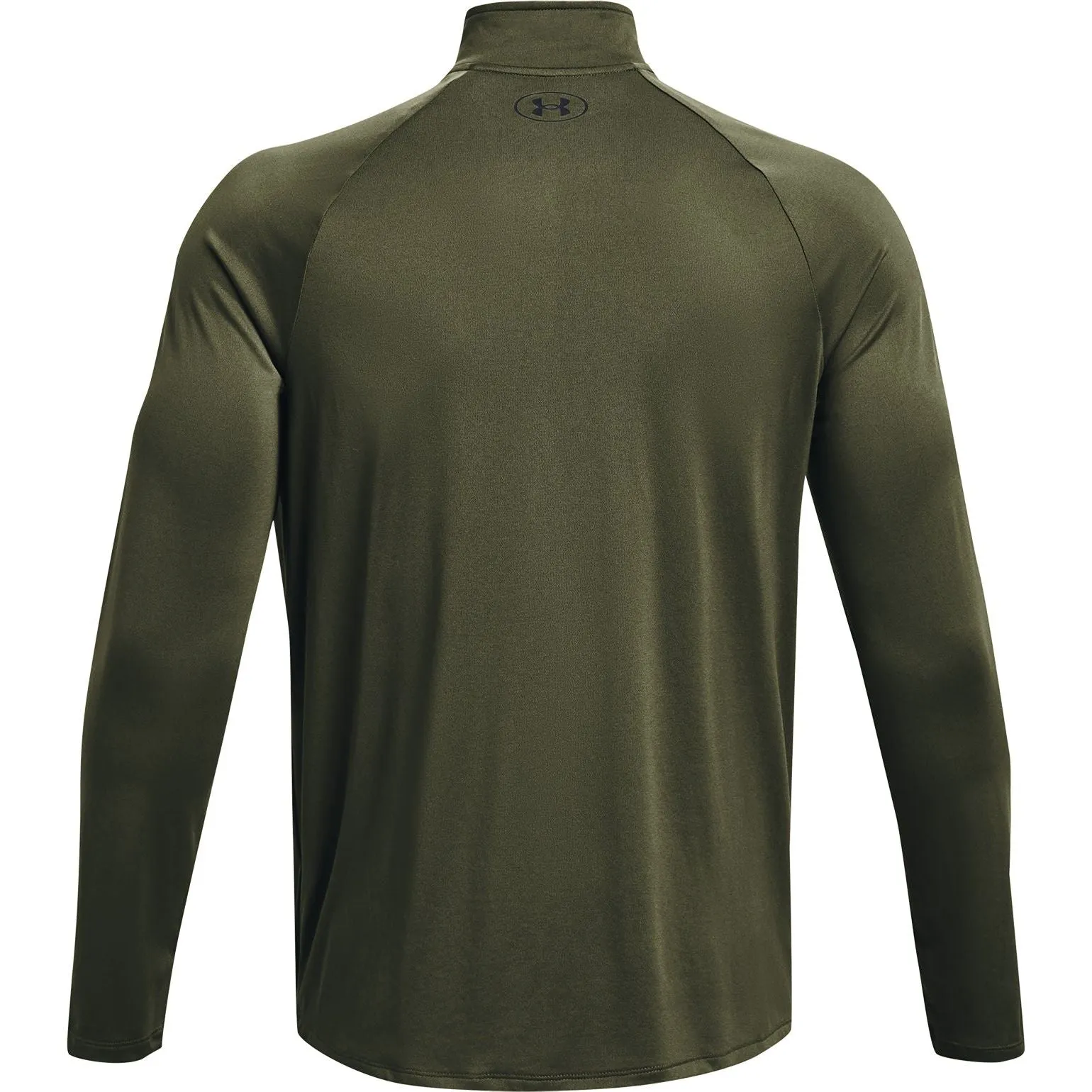 Under Armour Tech Half Zip Long Sleeve Mens Training Top - Green