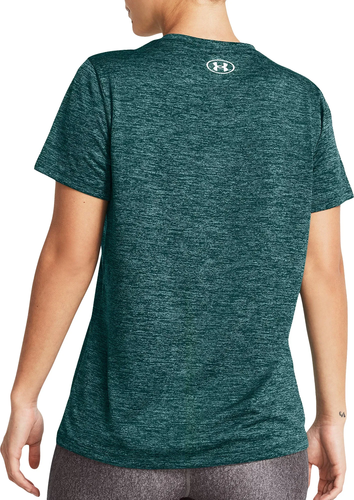 Under Armour Tech Twist Short Sleeve Womens Training Top - Green