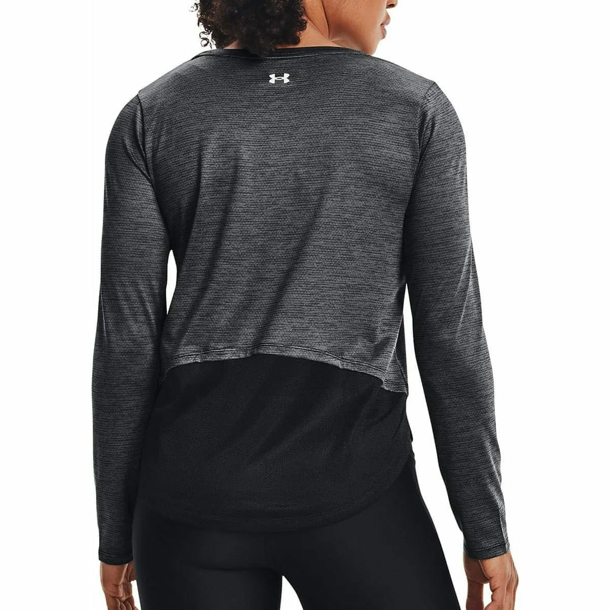 Under Armour Tech Vent Long Sleeve Womens Training Top - Black