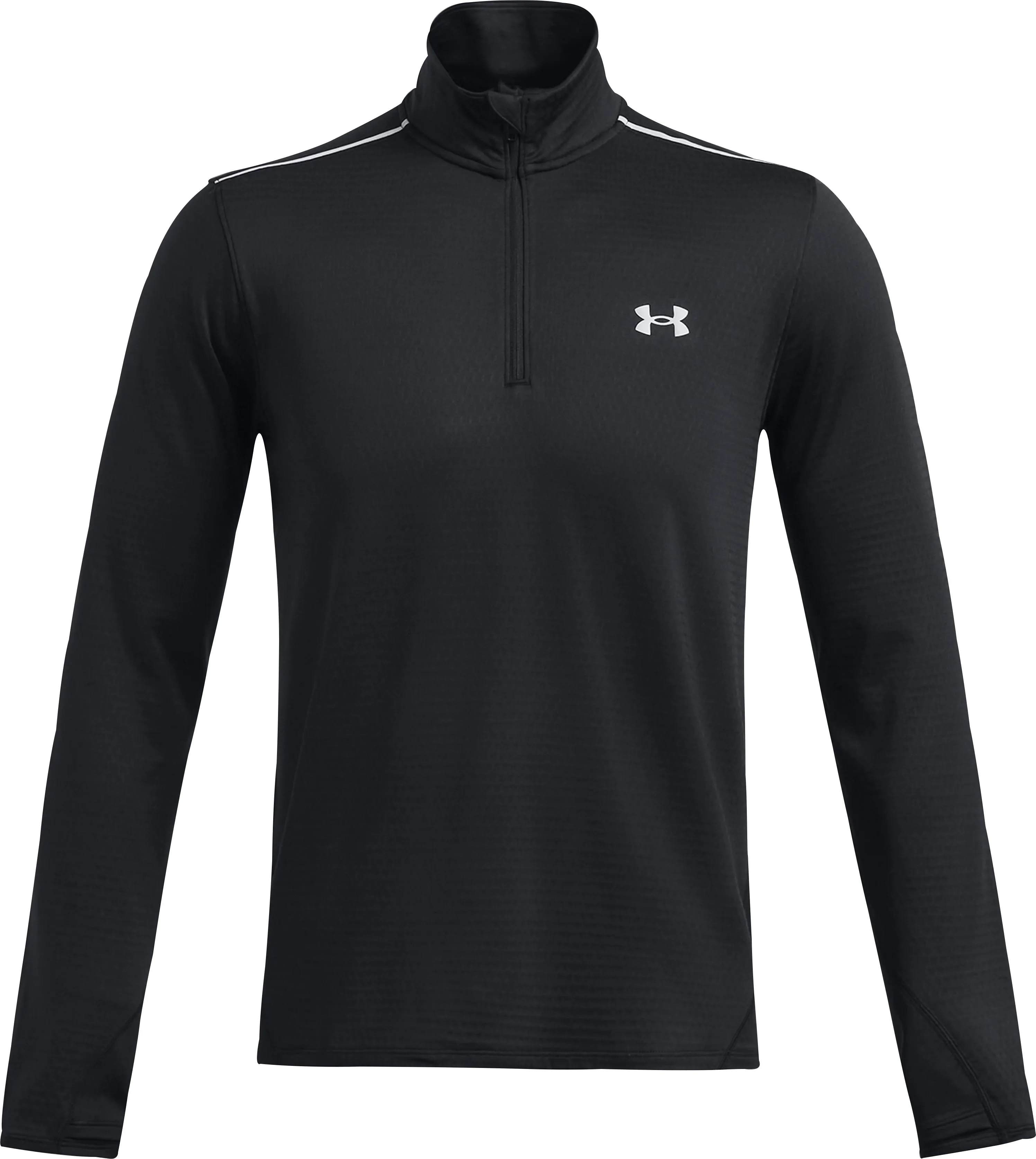 Under Armour Vanish Cold Weather Half Zip Long Sleeve Mens Running Top - Black