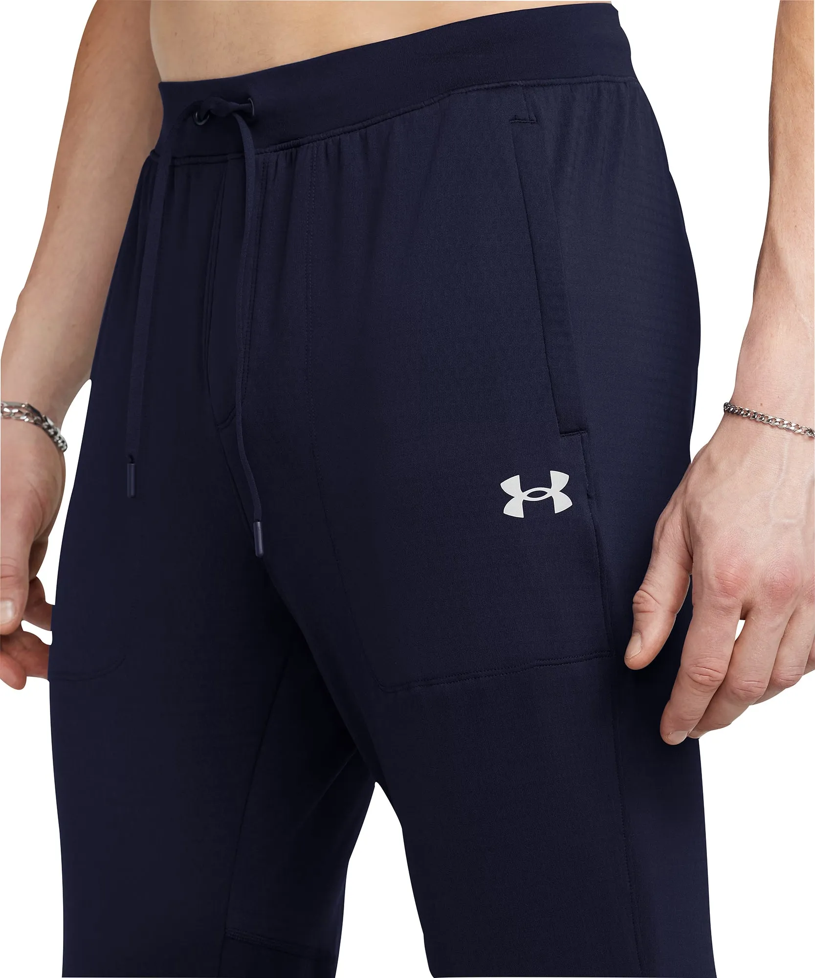 Under Armour Vanish Cold Weather Mens Running Track Pants - Blue