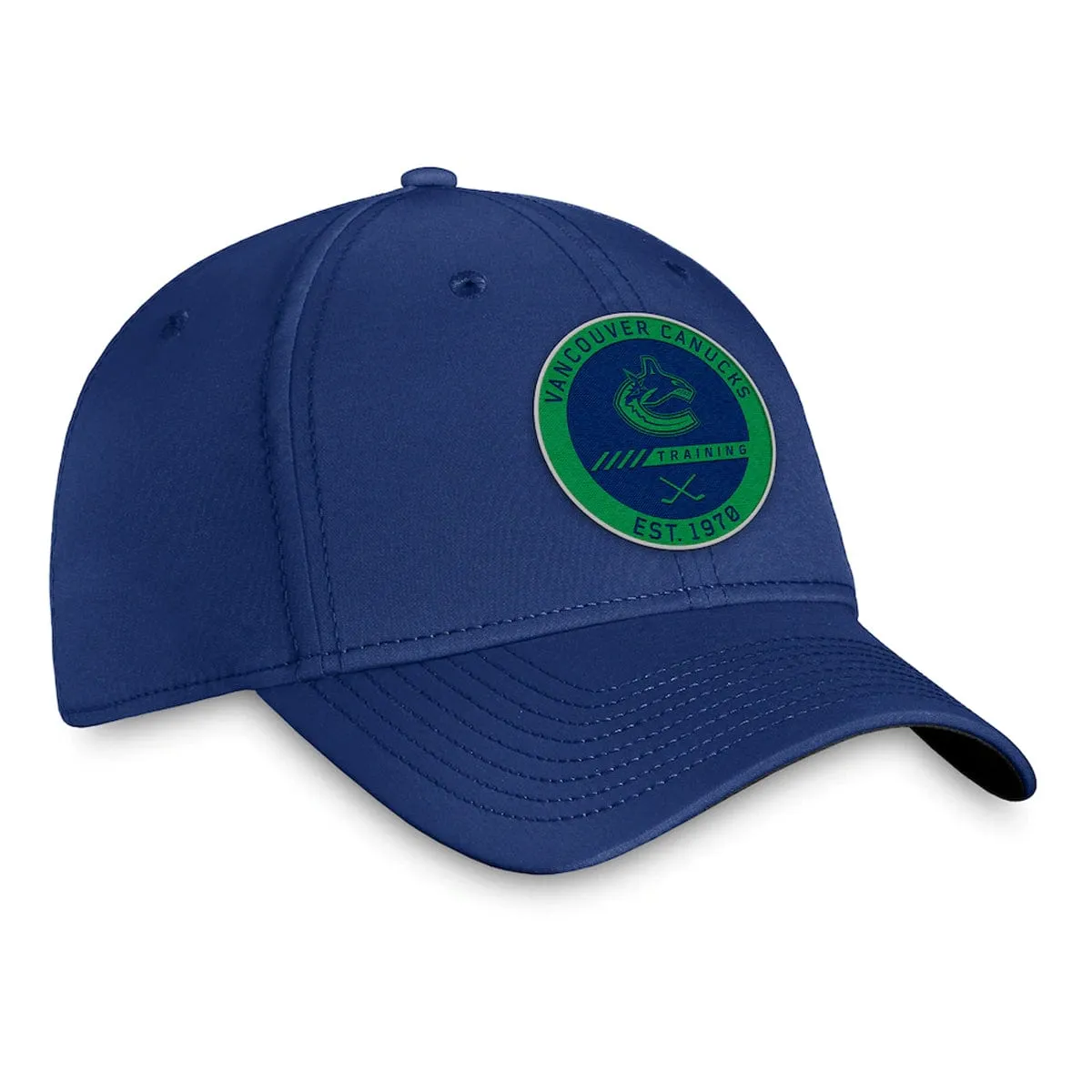 Vancouver Canucks Fanatics Authentic Pro Training Camp Flexfit Hat
