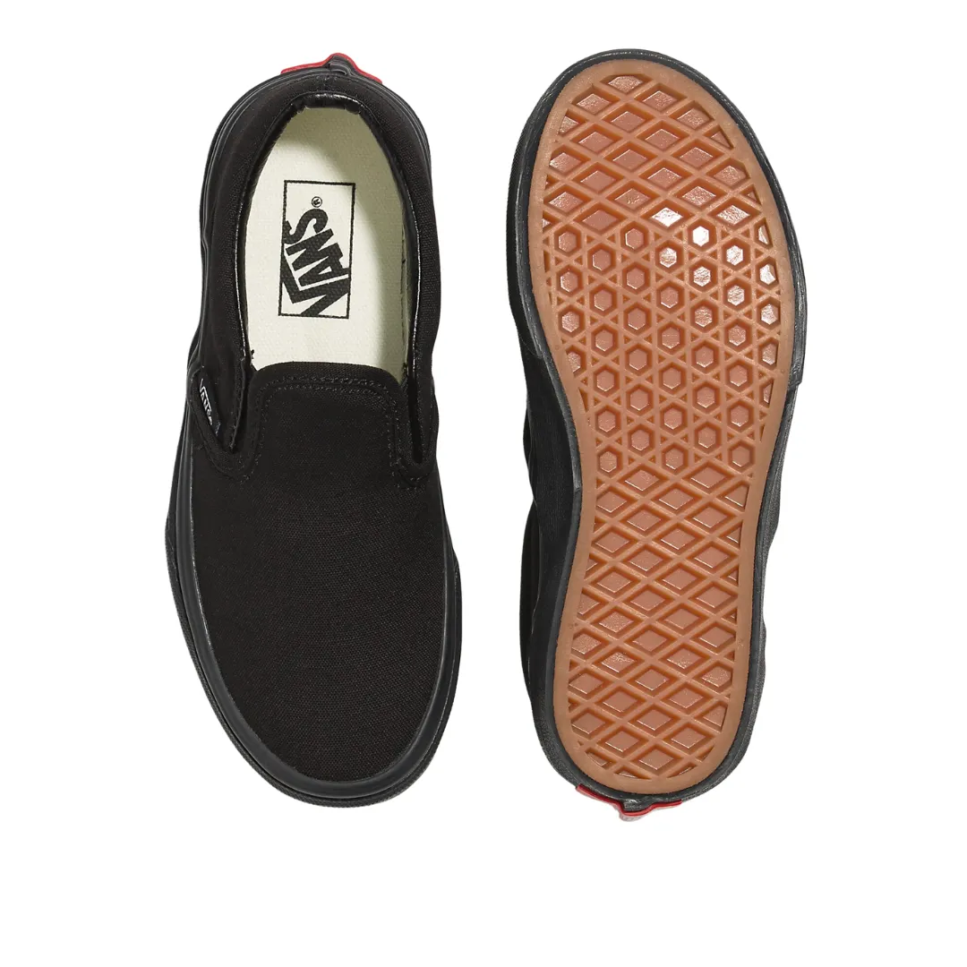 Vans Kids Classic Slip On - Blk/Blk